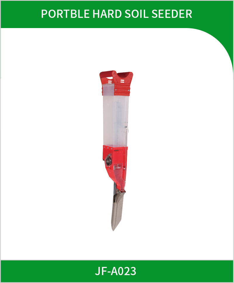 Portble hard soil seeder